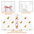 thumbnail image 7 of Cauagu 36" Christmas Tree Skirt Gold Rabbit Pattern Christmas Tree Decorations Tree Mat for Xmas Decorations Occasion Holiday Home Decor -36", 7 of 7