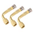 thumbnail image 4 of Homoyoyo 3Ud Extensor De Válvula De Aire Para Neumáticos Dorado Compatible Con Autos Camiones Y Rv, 4 of 7