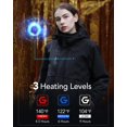 thumbnail image 2 of Chaqueta térmica joohoo XL impermeable con batería recargable, 2 of 7
