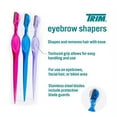 thumbnail image 3 of TRIM Complete Eyebrow Shaping Beauty Tool Bundle - For Shaping and Touching Up Eyebrows - Includes Eyebrow Shapers and Compact Slant Tip and Point Tip Tweezer Set - Easy to Use for All Eye Shapes, 3 of 6