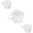 thumbnail image 3 of 1 set Infuser té té té taza de té set de vidrio con colador extraíble para sala de té, 3 of 4
