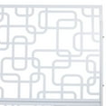 thumbnail image 3 of Outdoor & Indoor Privacy Screen Metal Privacy Screen 76" H×48" W, Freestanding Decorative Privacy Screen for Deck Balcony Patio, Privacy Fence Panels for Outside Lawn Garden, 3 of 5