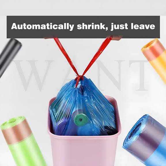 CCOCC Kitchen Drawstring Garbage Bag,5PCS 5Gallon,Fresh Scents Garbage Bags,for Large Kitchen Trash Can