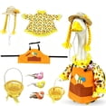 thumbnail image 4 of AuroraX Farm Gardener Porch Goose Fall Outfit 17-19 In Porch Goose Clothes Set 23" Autumn Porch Goose Accessories Fall Outside Stuff, 4 of 5