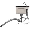 thumbnail image 3 of puresly Kitchen Sink 16.9x9.8x8.7 Inch 304 Stainless Steel Bar Sinks with Faucet Single Bowl Undermount Sinks for Home And Apartment Outdoor Camper, 3 of 9