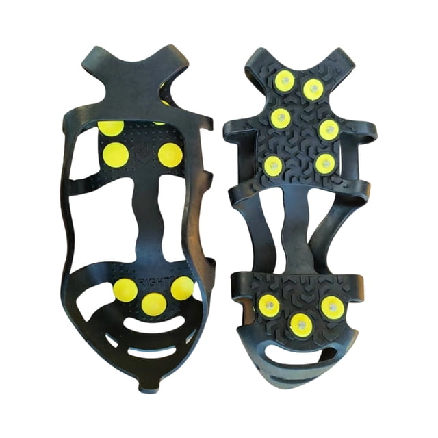 Ice For Shoes Silicone Ice Cleats For Sidewalks Stretch Over Boots | Portable Lightweight Traction With General Compatibility