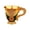 Green, variant on Lynono Retro Metal Wine Glass Dinnerware Wine Glass Gold European Bar CoffeeTe-Fashion Creative Metal White Wine Cup Alloy Pattern Retro Embossed Shot Glass