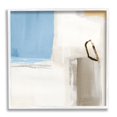 thumbnail image 4 of Stupell Industries Contemporary Blocked Abstract Painting Circular Shape Detail Painting White Framed Art Print Wall Art, Design by Annie Warren, 4 of 5