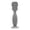 Grey, variant on 10*2.6CM Silicone Applicator Spoon with Suction Cup, Soft Beauty Scraper for Cosmetics Ointment, Easy Clean Travel Friendly