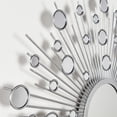 thumbnail image 5 of Empire Art Direct Milkyway I Sunburst Silver Round Wall Mirror, 36" x 36", Ready to Hang, 5 of 11