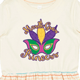 thumbnail image 4 of Inktastic Mardi Gras Princess Girls Toddler Dress, 4 of 5