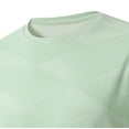 thumbnail image 5 of GUZOM Mens Lightweight Quick Dry UPF Sun Protection Moisture Wicking Breathable Mesh Athletic T-Shirt Mint Green,Size 2XL, 5 of 5