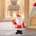 thumbnail image 3 of 4x Linda Navidad Viejo Hombre Estatuilla Estatua Muñeca Pequeño Ornamento Carácter Bonsai Decoración DIY Arte Miniatura para Boda Escritorio Regalo 4 piezas, 3 of 9