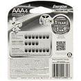 Energizer Rechargeable AAA Batteries, NiMH, 800 mAh, PreCharged, 4
