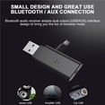 thumbnail image 4 of Receptor Bluetooth 5.0 Mini Estéreo Bluetooth Aux Usb 3.5Mm Jack Audio Para Tv Pc Car Kit Adaptador Inalámbrico Cateissary EL006866-00, 4 of 6