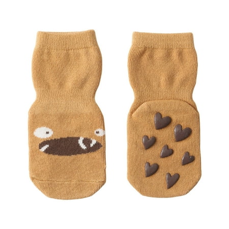

Boys Girls Socks Toddler Breathable Cartoon Mesh The Floor Socks Barefoot Socks Non Shoes