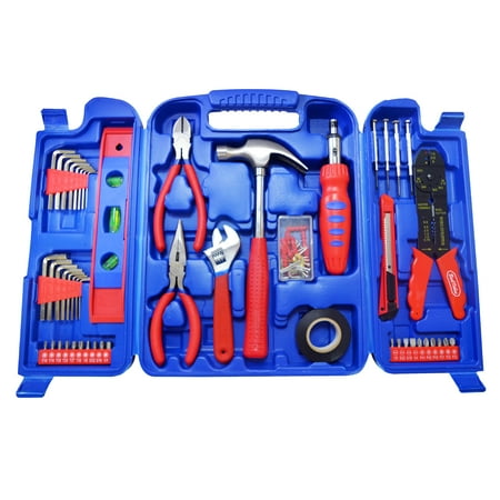 Best Value H0183032 Homeowner's Tool Kit with Carrying Case 100-Piece (Best Value Mechanics Tool Set)
