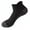 Black, variant on Casual Ankle Socks Low Cut Athletic Socks for Men & Women , Size Hiking and Sports , 6 Pairs Multi-Size Options for Running, Hiking and Sports , Short socks Thick Cushion White