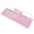 thumbnail image 1 of FLAMEEN Cute Cartoon Computer Keyboard, Keyboard, For Computer, Home, Business Office, Game,, 1 of 8