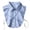 Red, variant on Blue Striped Detachable Collar Shirt,Dickey Half Blouse False Collar for Women Men, Half Shirts Faux Colla, Instant Layered Style False Collar Color Red One Size