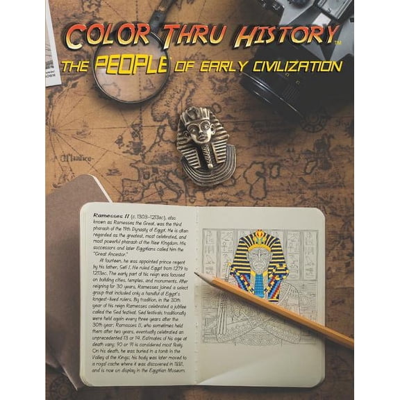 Color Thru History(tm) The People of Early Civilization, Book 1, (Paperback)