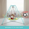 thumbnail image 6 of SkyBound Heavy Duty Metal Swing Set Frame,Metal Swing Stand for Kids and Adults,Supports up to 440 LBS,Fits for Most Saucer Swings and Tree Swings, Great for Indoor and Outdoor Activities, 6 of 10