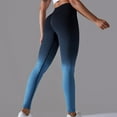 thumbnail image 6 of lcziwo Workout Leggings for Women Gym Butt Lifting High Waisted Yoga Pants 2025 Fashion Gradient Print Tummy Control Running Tights Blue M, Prime By Hour, 6 of 9