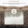 thumbnail image 6 of Plush Pillow Pet Bed for Dogs & Cats Dog Crate Mat Pad Bolster, 6 of 7