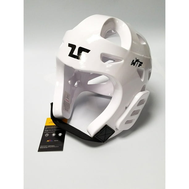 Tusah WTF Approved Taekwondo Head Guard, White