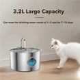 thumbnail image 6 of Vetiflow Dog Bowl, Dog Fresh Water Fountain, 3.2L Stainless Steel Pet Fountain Water Bowl with Four-Layer Filtration, Large Capacity Drinking for Dogs & Cats (1 Water Bowl), 6 of 9
