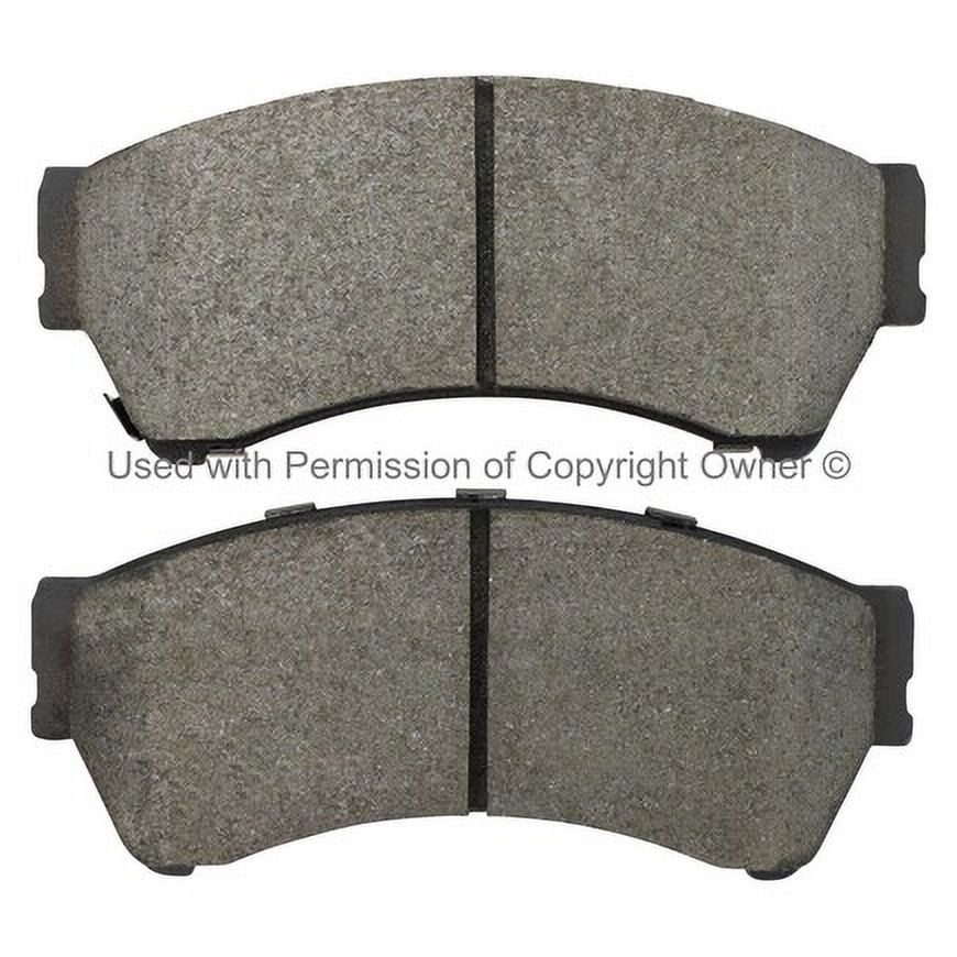 Mpa Electrical 1001-0908M Quality Built Premium Semi Metallic Brake Pads W/