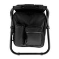 thumbnail image 2 of Silla de la mochila que acampa Baoblaze Plegable de Viaje negro, 2 of 8