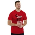 thumbnail image 5 of Christmas Oh Come All Ye Presents Men's Graphic T Shirt Tees Brisco Brands S, 5 of 6