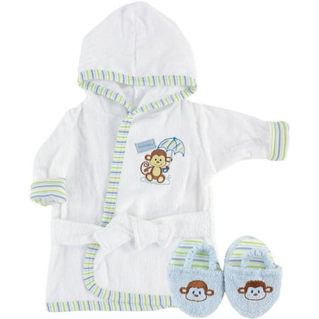 Hudson Baby Infant Boy Cotton Flannel Receiving Blankets, Moose 8-Piece, One Size