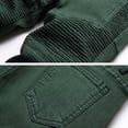 thumbnail image 3 of Keevoom Boys Fashion Slim Jeans Wrinkled Stretch Fit Denim Pants, 3 of 5
