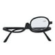 thumbnail image 2 of Gafas de maquillaje con aumento y lentes abatibles, de moda, de una sola cara, color negro (+1,50), 2 of 14