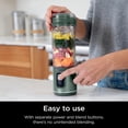thumbnail image 4 of Ninja Blast Licuadora Portatil Recargable para Smoothies,Batidos,frappe, portatil , cable desmontable USB tipo C, vaso licuadora de 532ml(18 oz) Verde Bosque (Reacondicionado), 4 of 5