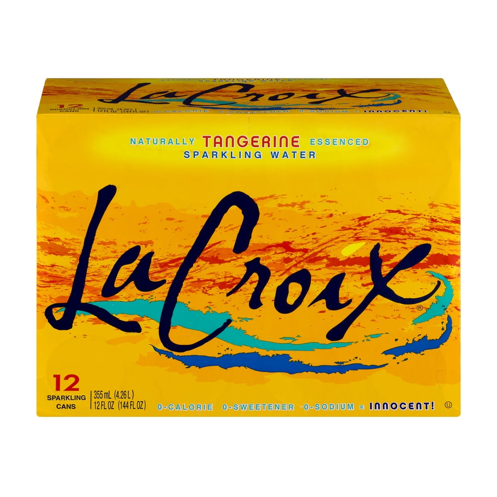 La Croix Tangerine Sparkling Water 12 CT by Sundance Beverage Company