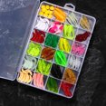 thumbnail image 2 of Kit Señuelos Pesca Blando Cebo Suave 4cm 0 4g Gusano Silicona Plástico Señuelo Moggot Sal, 2 of 9