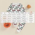 thumbnail image 3 of KPOPLK Baby Toddler Boy Clothes Fall Winter Outfit Long Sleeve Sweatshirts Pants Set 3 6 9 12 18 Months,Size 12-18 Months, 3 of 7