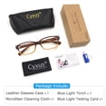 thumbnail image 3 of Cyxus Gafas para Mujer/Hombres Filtro de Luz Azul Anti Tensión de Oojos Lentes para Computadora (Degradado) Cyxus  Style, 3 of 7