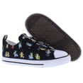 thumbnail image 4 of Converse Chuck Taylor All Star 2V Oxford Infant/Toddler Shoes Size 5, Color: Black/Multicolored/White, 4 of 4
