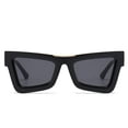 thumbnail image 3 of Trendy Cat Eye Sunglasses: UV Protection, Plastic & Metal Frames, Personalized Fashion Style, PC Lenses, 3 of 3
