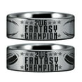 thumbnail image 3 of Tungsten Fantasy Football Championship Ring (8mm), 3 of 7
