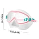 thumbnail image 3 of Swimming Goggles Large Frame Eye Protection Nose Protection,Swimming Equipment,Unisex Foldable Adjustable,For Beach Pool Water Sports,Lightweight Durable Plastic Frame,For Outdoor Water, 3 of 9
