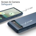 thumbnail image 4 of JETech Case for Google Pixel 6a 6.1-Inch 2022, Dual-Layer Protection Shockproof Phone Cover (Blue), 4 of 6