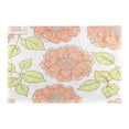 thumbnail image 3 of Peach Blossom Pattern Design Reversible Placemat Non Slip Coffee Mat 18x12 Inch for Dining, Kitchen, Coffee, 3 of 9