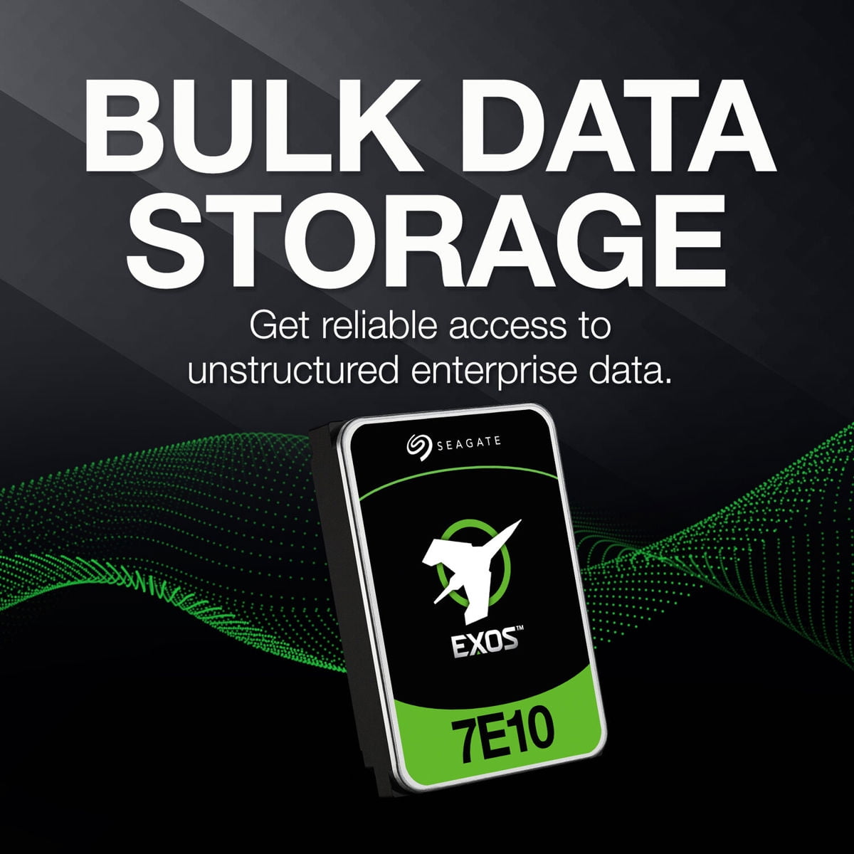 Seagate Exos 7E10 8TB 7200RPM SATA 6GB/s 3.5" Internal HDD ST8000NM017B