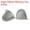 Grey, variant on Unique Bargains 4pack Silicone Pot Holders Heat Resistant Silicone Mini Oven Mitts Pinch Pot Holders Finger Protector Black
