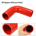thumbnail image 4 of Unique Bargains 54mm 2.13" ID 90 Degree Elbow Silicone Reducer Hose Pipe Bend Turbo Water Intercooler Red, 4 of 6